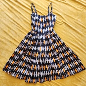 EUC Size Medium Pinup Couture / Pinup Girl Clothing  Halloween Harlequin Dress